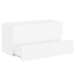 Berkfield Home Sink Cabinet White 90x38.5x45 cm Engineered Wood - thumbnail 4