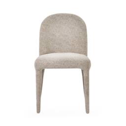 Cheshire Islington Premium Beige Chenille Upholstered Dining Chairs - Set of 2 in Light Sand - thumbnail 3