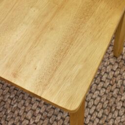 FurnitureboxUK Millford x2 Solid Wood Crossback Dining Chairs in Light Oak - thumbnail 6