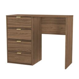 Ready Assembled 2 U Fuji 4 Drawer Vanity (Ready Assembled) in Walnut - thumbnail 4