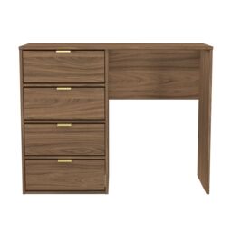 Ready Assembled 2 U Fuji 4 Drawer Vanity (Ready Assembled) in Walnut - thumbnail 2