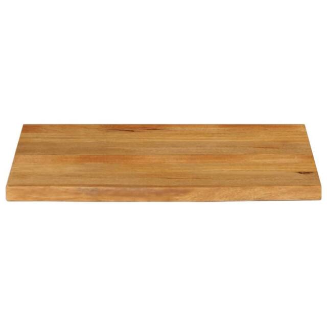 Berkfield Home Table Top Live Edge 70x60x2.5 cm Solid Wood Mango in Brown - image 1