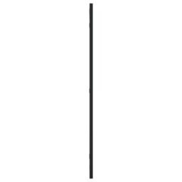 Berkfield Home Wall Mirror Black 40x80 cm Rectangle Iron - thumbnail 4