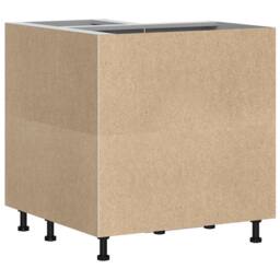 Berkfield Home Kitchen Corner Base Cabinet¬†Porto Brown Oak Engineered Wood - thumbnail 8