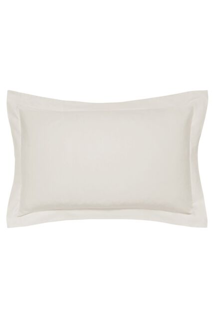 1951 'Luxury 600 Thread Count' Egyptian Cotton Oxford Pillowcase in Light Beige - image 1