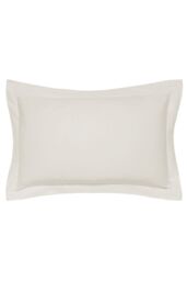 1951 'Luxury 600 Thread Count' Egyptian Cotton Oxford Pillowcase in Light Beige