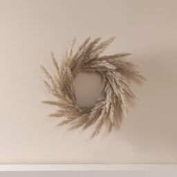 OHS Artificial Flower Wreath Door Wall Home Party Table Decorations Winter Spring in Cream - thumbnail 5