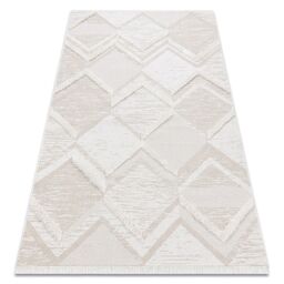 RugsX Moroc Rug in Beige - Size: 136 cm x 190 cm - thumbnail 1