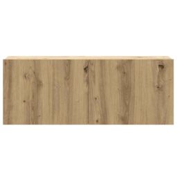 Berkfield Home 6 Piece TV Cabinet Set Wall-mounted Artisan Oak Engineered Wood in Brown - thumbnail 5