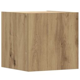 Berkfield Home 6 Piece TV Cabinet Set Wall-mounted Artisan Oak Engineered Wood in Brown - thumbnail 6