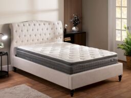 Arthur Sleep Ortho Arthur 2000 Pocket Spring Hybrid Gel Mattress in White - Size: Double - thumbnail 2