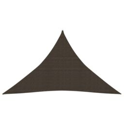 Berkfield Home Sunshade Sail 160 g/m ² Brown 5x5x6 m HDPE - thumbnail 1