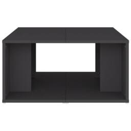 Berkfield Home Coffee Tables 4 pcs Grey 33x33x33 cm Engineered Wood - Size: 33 x 33 x 33 cm - thumbnail 6