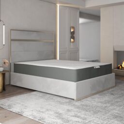 DS Living Reve Gel Flex Pocket Gel Foam Mattress in Mid Grey - Size: King - thumbnail 3