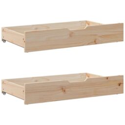 Berkfield Home Bed Frame without Mattress 120x190 cm Small Double Solid Wood Pine in Brown - thumbnail 6