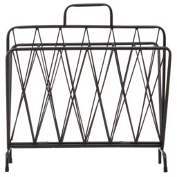 Orsina Avento Two Pocket Magazine Rack in Black - thumbnail 2
