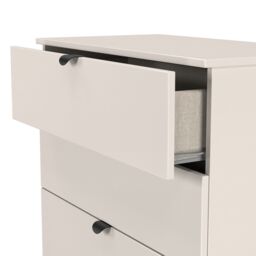Ready Assembled 2 U Norway 4 Drawer Deep Chest (Ready Assembled) in Taupe - thumbnail 5