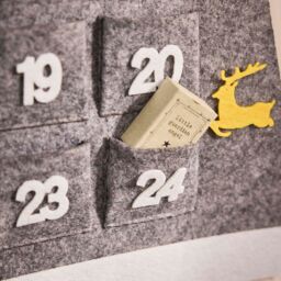 Dibor Grey Santa Giant Christmas Advent Calendar for Kids - thumbnail 5