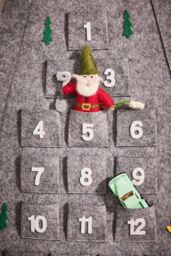 Dibor Grey Santa Giant Christmas Advent Calendar for Kids - thumbnail 3