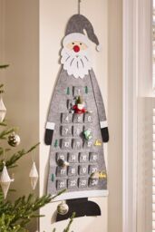 Dibor Grey Santa Giant Christmas Advent Calendar for Kids
