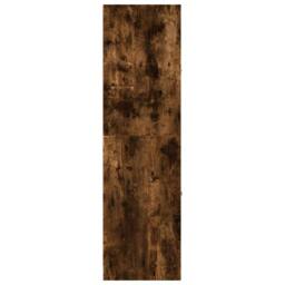Berkfield Home Elegant Apothecary Cabinet¬†Smoked Oak 40x41x144.5 cm Engineered Wood in Brown - thumbnail 6