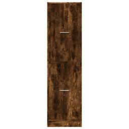 Berkfield Home Elegant Apothecary Cabinet¬†Smoked Oak 40x41x144.5 cm Engineered Wood in Brown - thumbnail 5