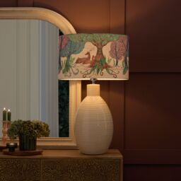 Voyage Maison Epona Table Lamp With Willow Woods Eva Lampshade in Cream - thumbnail 2