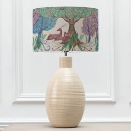 Voyage Maison Epona Table Lamp With Willow Woods Eva Lampshade in Cream - thumbnail 1