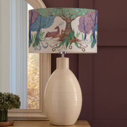 Voyage Maison Epona Table Lamp With Willow Woods Eva Lampshade in Cream - thumbnail 9