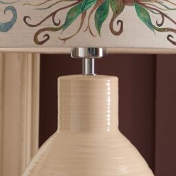 Voyage Maison Epona Table Lamp With Willow Woods Eva Lampshade in Cream - thumbnail 3