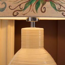 Voyage Maison Epona Table Lamp With Willow Woods Eva Lampshade in Cream - thumbnail 4
