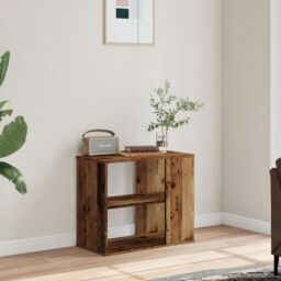 Berkfield Home Side Cabinet Old Wood 60x30x50 cm Engineered Wood in Brown - Size: 60 x 30 x 50 cm - thumbnail 3