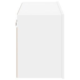 Berkfield Home TV Cabinet Wall-mounted White 80x30x41 cm - Size: 80 x 30 x 41 cm - thumbnail 7
