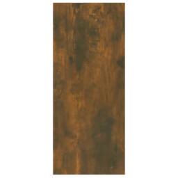 Berkfield Home Book Cabinet/Room Divider Smoked Oak 60x30x72 cm in Brown - Size: 60 x 30 x 72 cm - thumbnail 6