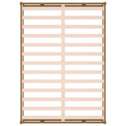 Berkfield Home Beautiful Bed Frame Honey Brown 150x200 cm King Size Solid Wood - thumbnail 6