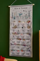 Personalised Memento Company Personalised Polar Bear Advent Calendar in Grey - thumbnail 4