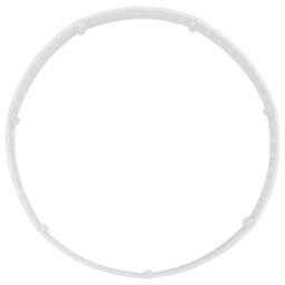 Berkfield Home Christmas Tree Skirt White √ò56x23 cm Plastic - Size: 56x23 cm - thumbnail 6