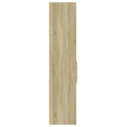 Berkfield Home Highboard Sonoma Oak 30x42.5x185 cm Engineered Wood in Brown - thumbnail 5