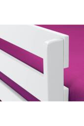 Julian Bowen Bella Bunk Bed in White - Size: Single - thumbnail 7