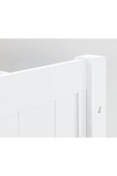 Julian Bowen Bella Bunk Bed in White - Size: Single - thumbnail 9