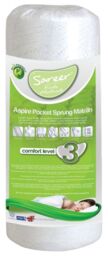 Sareer Furniture Limited Kids Aspire Pocket Sprung Mattress in White - Size: Single - thumbnail 5