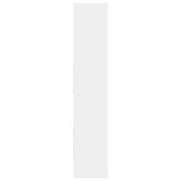 Berkfield Home Book Cabinet White 40x35x180 cm Engineered Wood - Size: 40 x 35 x 180 cm - thumbnail 6
