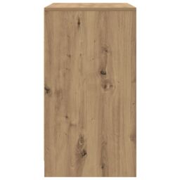 Berkfield Home Sideboard with Door Artisan oak 70 x 41 x 75 cm Engineered wood in Brown - thumbnail 7