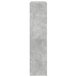 Berkfield Home Room Divider Bookcase 3-Tier Concrete Grey 137.5x29x103.5 cm Engineered Wood - thumbnail 6
