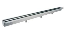 Primrose Stainless Steel Sheer Descent Waterfall Cascade Rear Supply 120cm in Silver - thumbnail 2