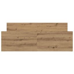 Berkfield Home Bed Frame without Mattress Artisan Oak 150x200cm Engineered Wood in Brown - Size: 150x200 cm - thumbnail 5