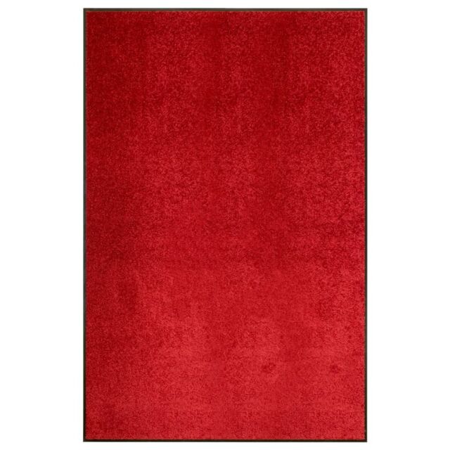 Berkfield Home Doormat Washable Red 120x180 cm - image 1