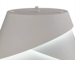 Netlighting Alboran Table Lamp 1x40W (No Inc) Alumimium Iron in White - thumbnail 5