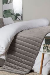 Belledorm Verona Runner 50cm X 220cm in Charcoal - Size: 50 cm X 220 cm - thumbnail 1