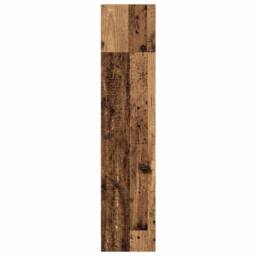 Berkfield Home Decorative Bookcase Old Wood 80x24x109 cm Engineered Wood in Brown - Size: 80 x 24 x 109 cm - thumbnail 6